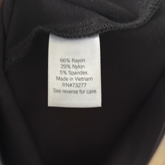 Women’s Chic Black Sleeveless Dress by Nine West NWT (size L) - Picture 4 of 5